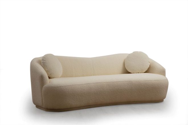 Soffa penticton 3-sits - beige|bouclé