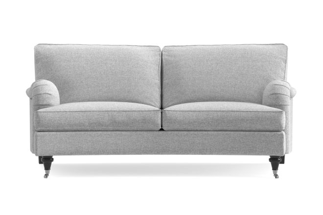 Oxford classic 2-sits soffa svängd - grå