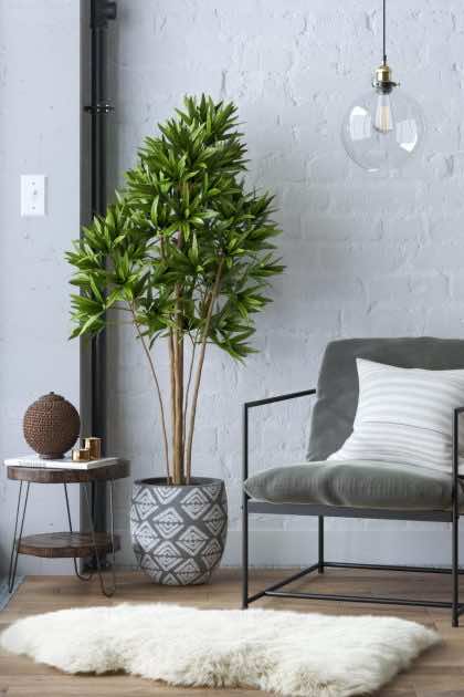 Fåtölj benjamin grå - dorel home