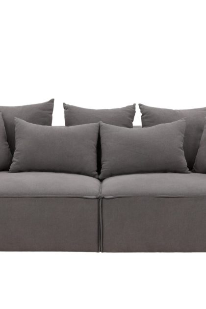Gillholmen soffa 2-sits - svart/grå