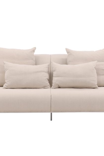 Öckerö soffa 2-sit - beige/vit