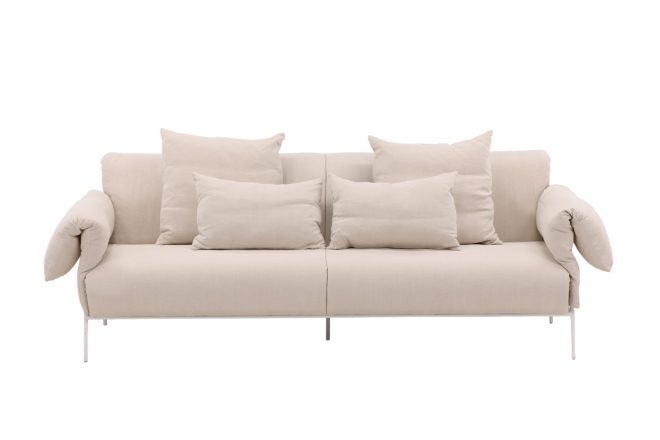 Öckerö soffa 2-sit - beige/vit