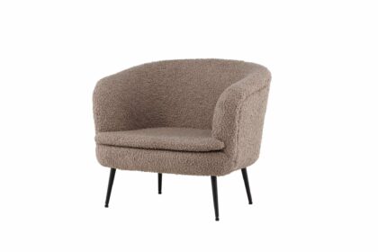 Nordkoster loungefåtölj - svart/beige