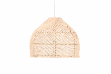 Brivela pendellampa 27 cm - trä/natur