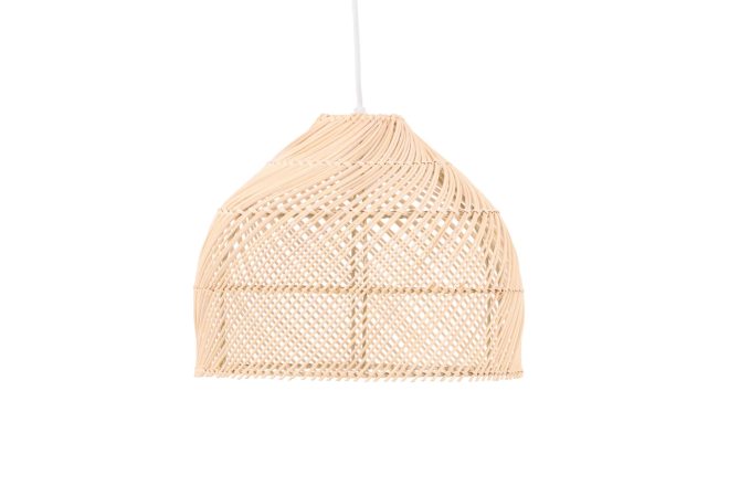 Brivela pendellampa 27 cm - trä/natur