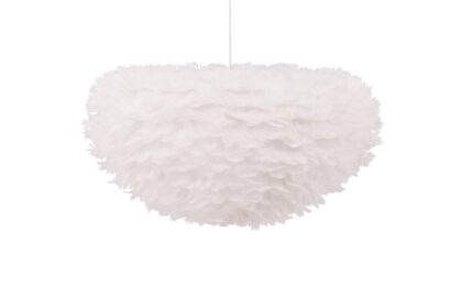 Nicola pendellampa 36 cm - vit