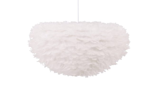 Nicola pendellampa 36 cm - vit