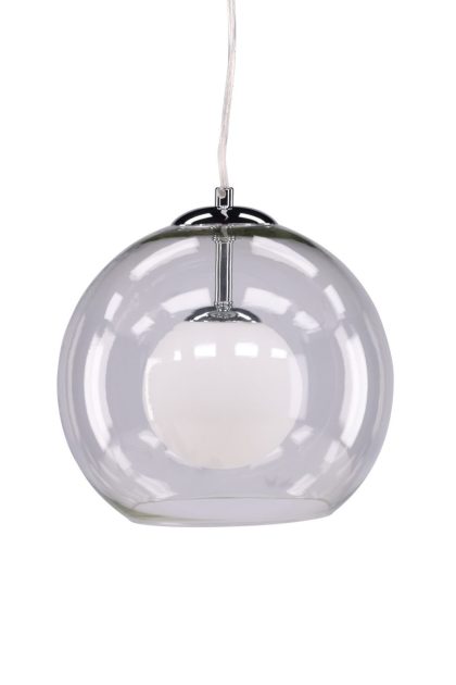 Roche pendellampa 25 cm - transparent
