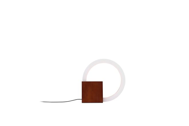 Brive bordslampa 30 cm - brun