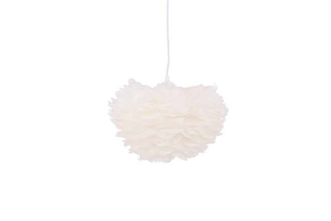 Nicola pendellampa 20 cm - vit