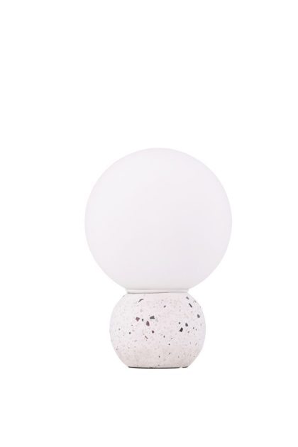 Metz bordslampa 29 cm - vit