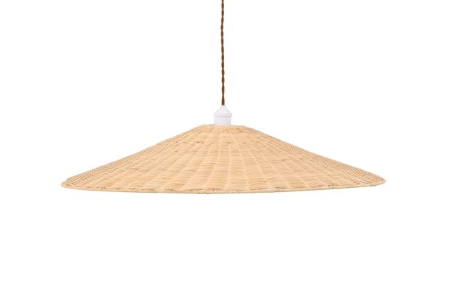 Herrestad pendellampa 16 cm - trä/natur