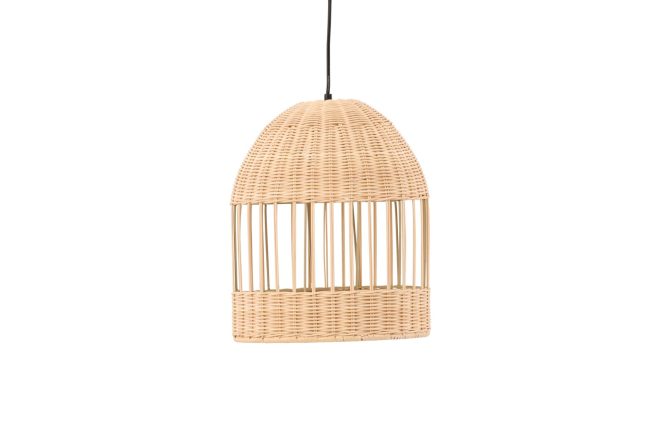 Alsbäck pendellampa 35 cm - trä/natur