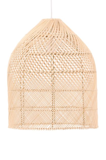 Brivela pendellampa 53 cm - trä/natur