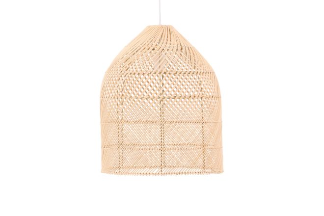 Brivela pendellampa 53 cm - trä/natur