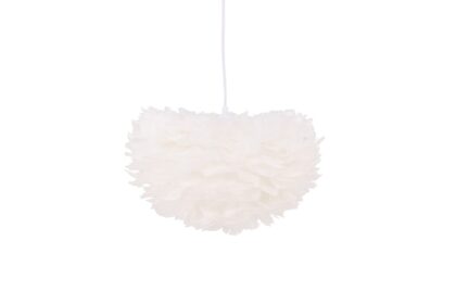 Nicola pendellampa 25 cm - vit