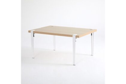 Soffbord neda 90x60 cm brun/vit - hanah home