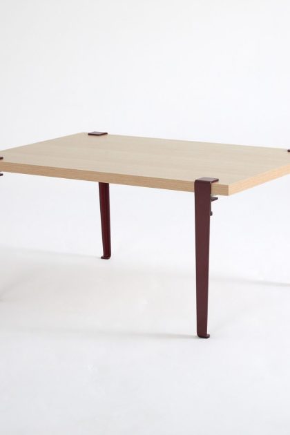 Soffbord neda 90x60 cm mörkbrun - hanah home