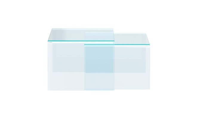 Satsbord burano glas - glas