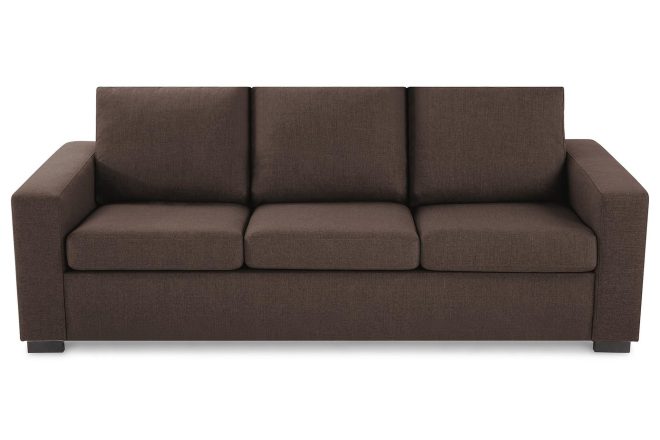 Soffa nevada 3-sits - brun