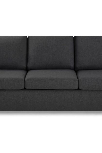 Soffa nevada 3-sits - mörkgrå