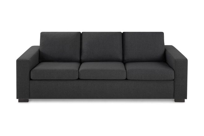 Soffa nevada 3-sits - mörkgrå
