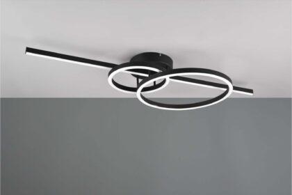 Trio lighting montilla led plafond mattsvart -