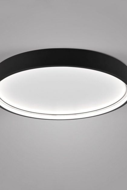 Trio lighting doha led plafond 45 cm mattsvart -