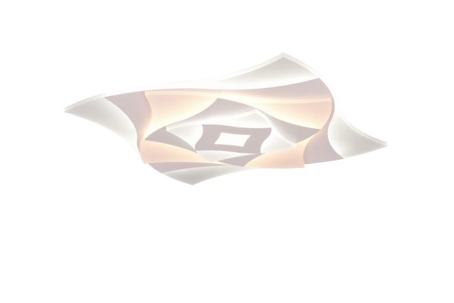 Trio lighting akita led plafond mattvit -