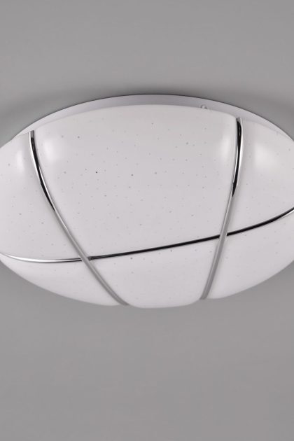 Trio lighting tibor led plafond 28 cm vit 4000k -