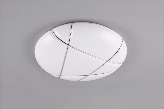 Trio lighting tibor led plafond 48 cm vit -