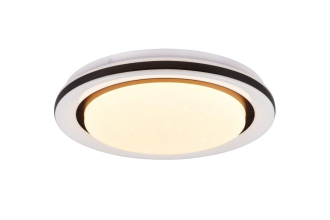 Trio lighting cartida led plafond vit starlight rgb -