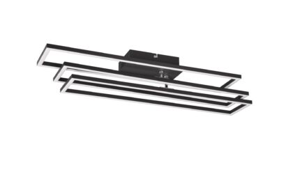 Trio lighting corso led plafond mattsvart -