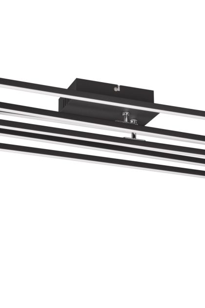 Trio lighting corso led plafond mattsvart -