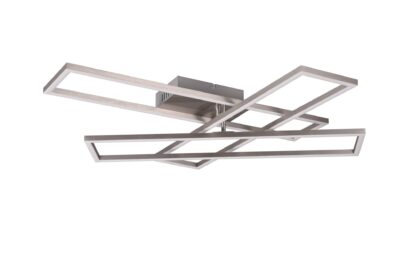 Trio lighting corso led plafond borstad stål -