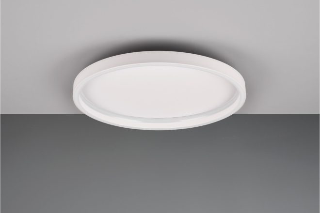 Trio lighting rotonda led plafond rund mattvit -