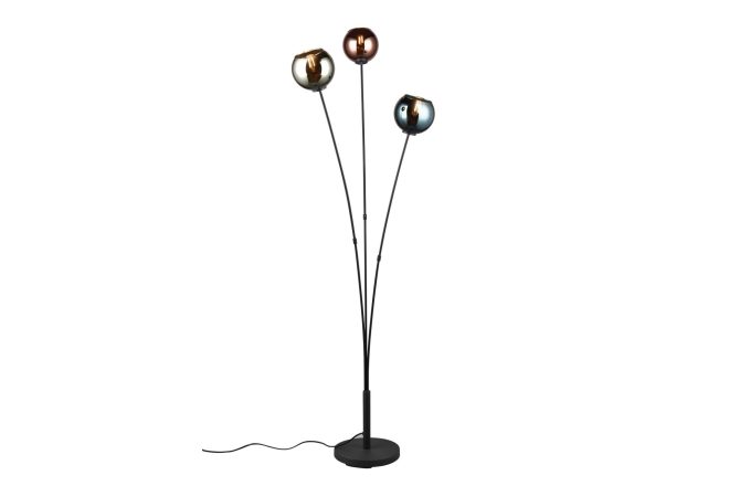 Trio lighting sheldon golvlampa 3l e14 flerfärgad -