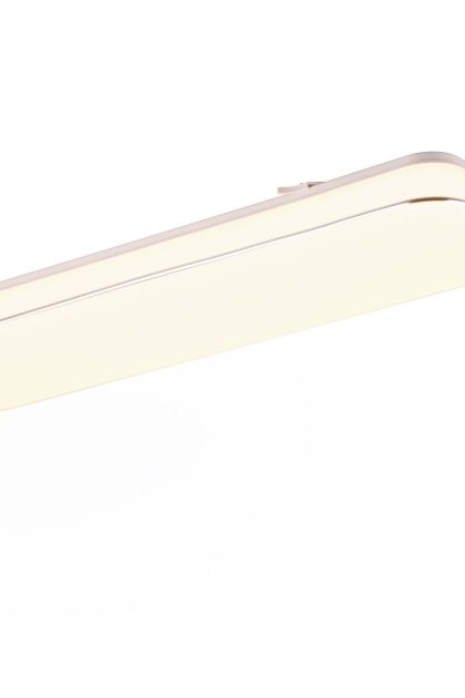 Trio lighting blanca led plafond 60x17 cm vit -