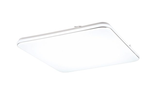 Trio lighting blanca led plafond 53x53 cm vit 4000k -