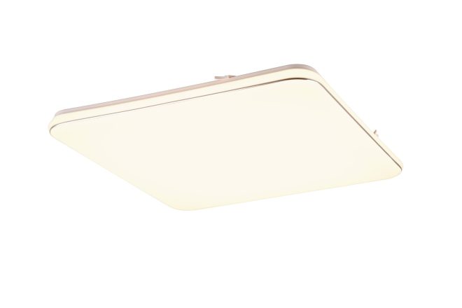 Trio lighting blanca led plafond 53x53 cm vit -