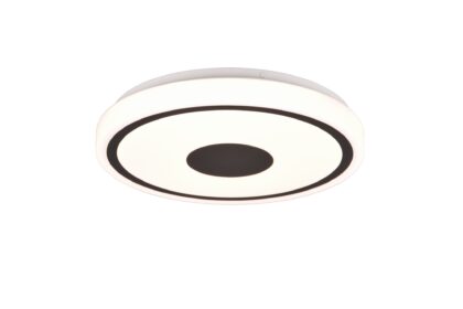 Trio lighting bunda led plafond 34 cm mattsvart -