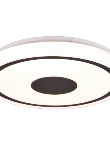 Trio lighting bunda led plafond 34 cm mattsvart -