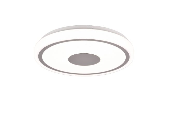 Trio lighting bunda led plafond 34 cm krom -