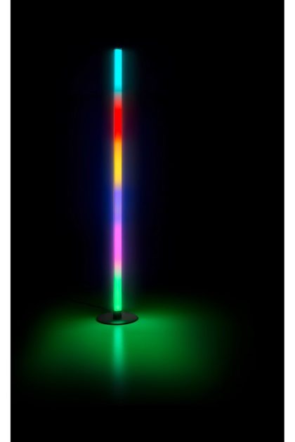 Trio lighting tendo led golvlampa svart rgb -