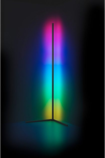 Trio lighting level led golvlampa svart rgb -