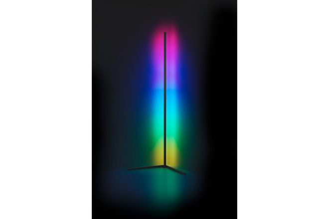 Trio lighting level led golvlampa svart rgb -