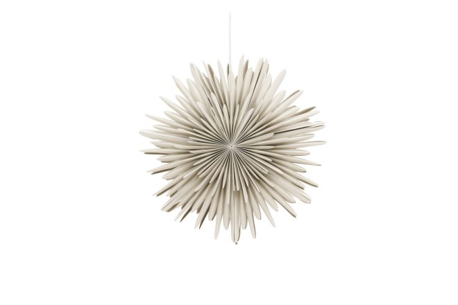 Sälen adventsstjärna - beige