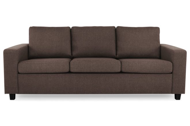 Soffa nevada 3-sits - brun