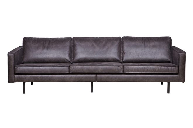 Soffa dotty 3-sits - svart