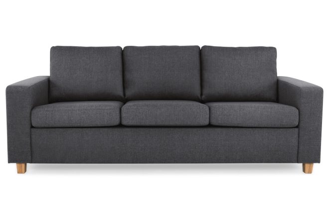 Soffa nevada 3-sits - mörkgrå